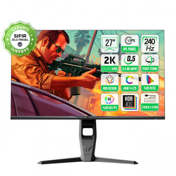 27 GAMEPOWER ROYAL V40 RGB 240HZ 0.5MS 2K FLAT IPS