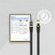 UNITEK CAT7 PATCH KABLO 2MT FLAT 10GBPS (C1897BK-2M)