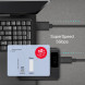 UNITEK USB3.0 TYPE-C TO USB-A ŞARJ KABLOSU 1.5MT 5GBPS (C14103BK-1.5M)