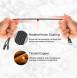 UNITEK USB-A 3in1 HIZLI ŞARJ KABLOSU 1.2MT 2.4A MICRO USB, TYPE-C, LIGHTNING (C14049BK)