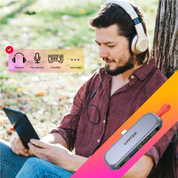 UNITEK USB-C 4in1 UNIVERSAL DOCK STATION IPAD PRO & AIR DESTEKLİ (D1070A)