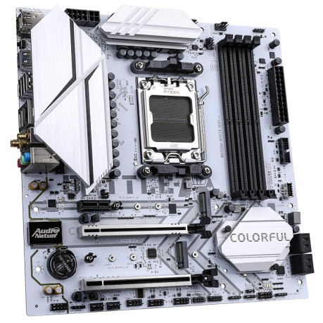COLORFUL BATTLE-AX B650M-WHITE WIFI V15 DDR5 7600-