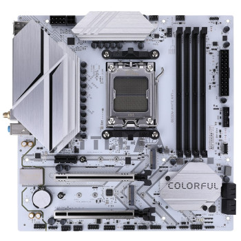 COLORFUL BATTLE-AX B650M-WHITE WIFI V15 DDR5 7600-