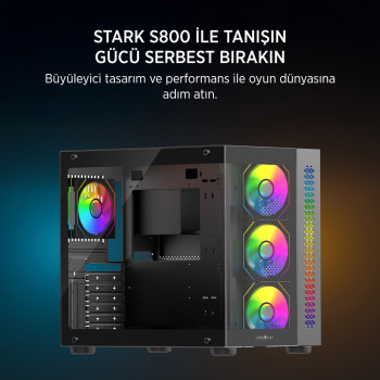 JAMES DONKEY STARK S800 4X ARGB GAMING KASA 750W