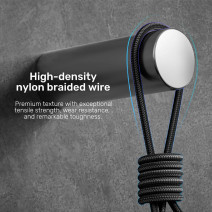 UNITEK TYPE-C 3in1 HIZLI ŞARJ KABLOSU 1.5MT 20W MICRO USB, TYPE-C, LIGHTNING (C14101AGY01-1.5M)