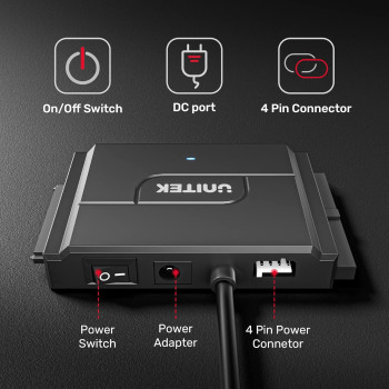 UNITEK USB3.0 TO IDE + SATA II DÖNÜŞTÜRÜCÜ  (Y-3324)