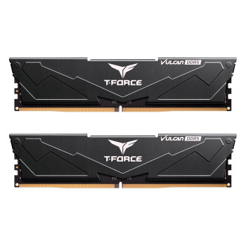 Team T-Force Vulcan Black 32GB 2x16GB 6000Mhz CL38 Ram (FLBD532G6000HC38JDC01)